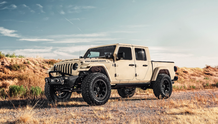 Black Rhino Overland Wheels on a Jeep Gladiator