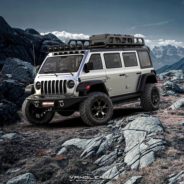 Photo: Jeep Vangler by    @samirscustoms