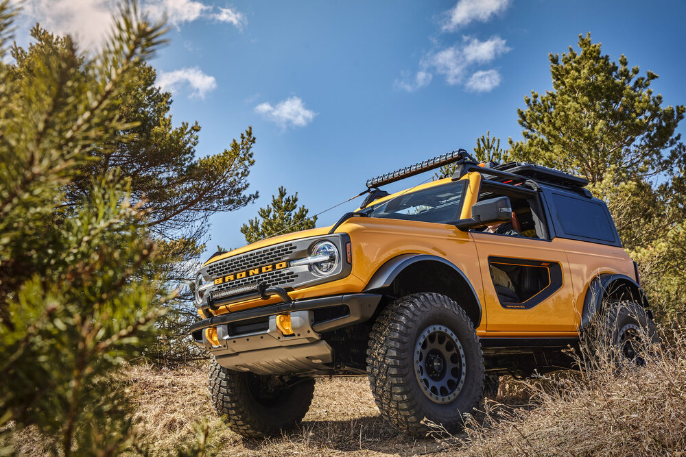   2021 Ford Bronco exterior. | Ford Motor Company  
