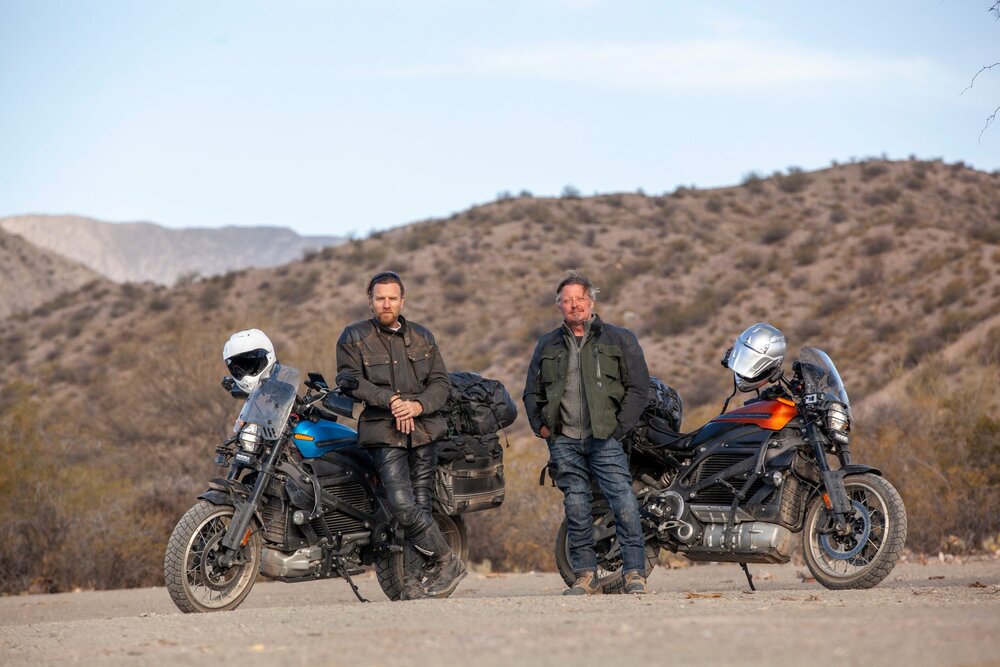 Ewan McGregor and Charley Boorman Image: Apple TV