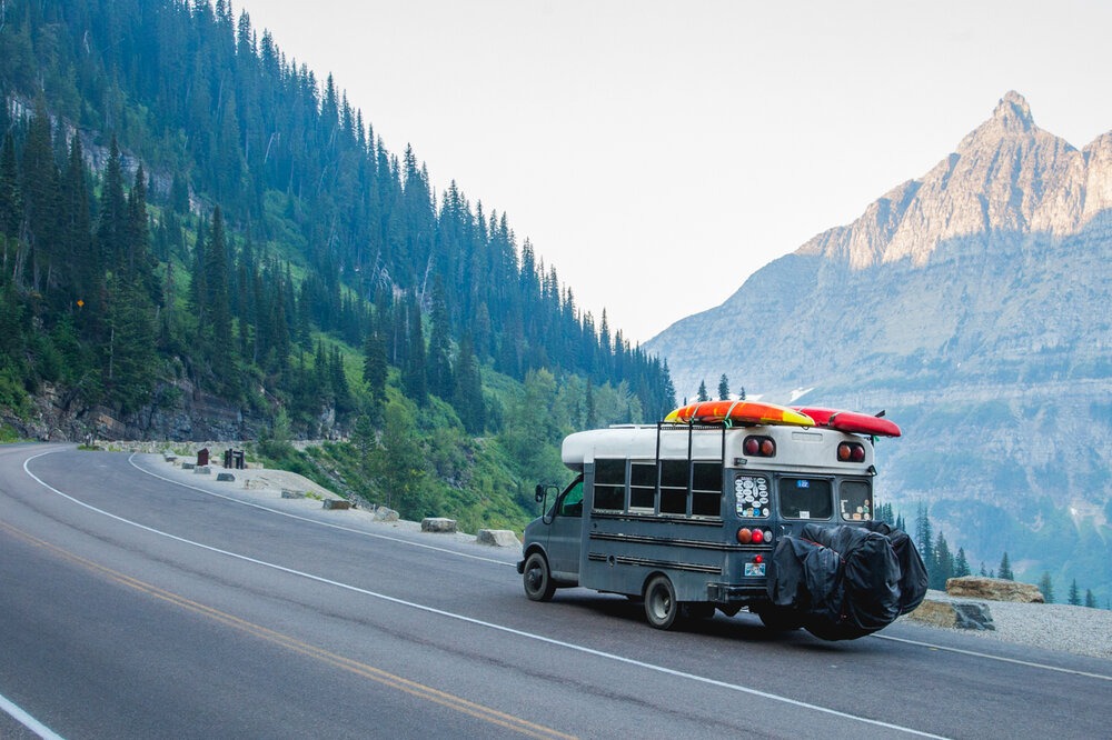 Going to the Sun Road-Slowly