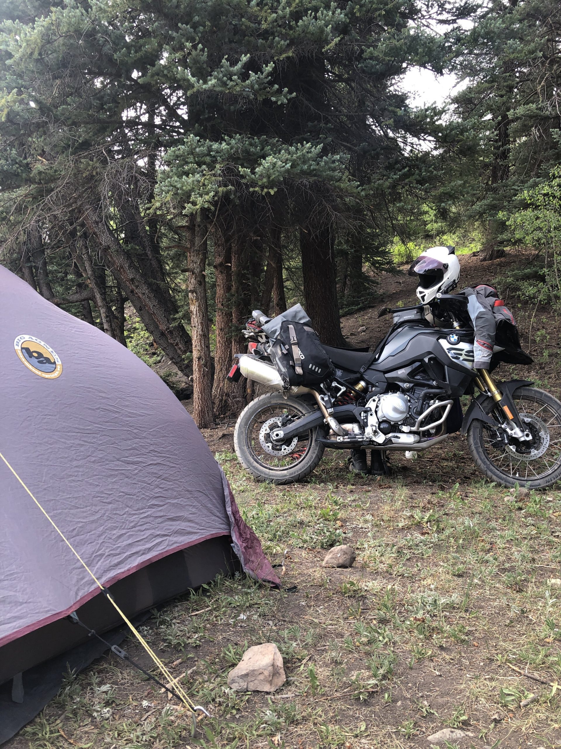 adventure motorcycle tent