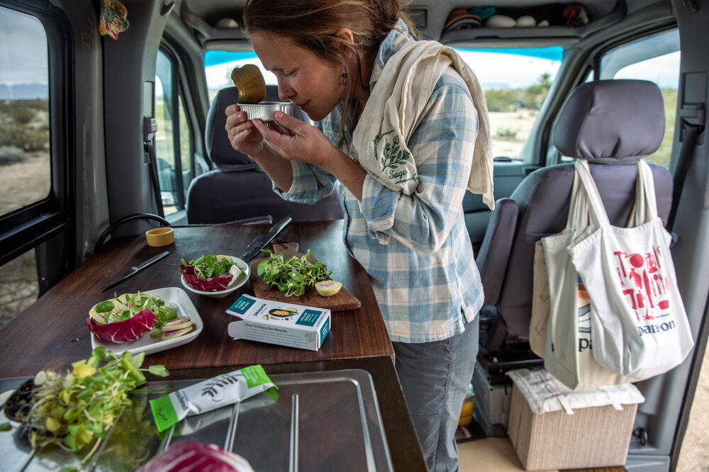 The Nourishing Nomad in Action. Image: Sofia Aldinio