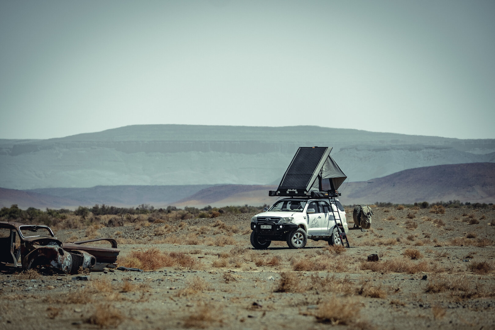 Rooftop Tent, Awning, and Shower Cube AluCab — Overland Expo®