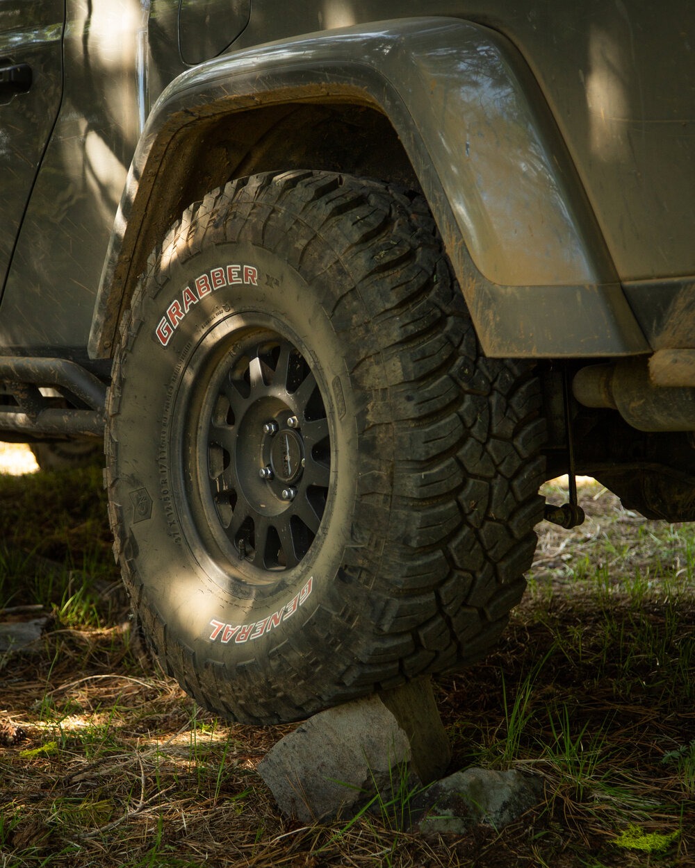   Have to level out the truck at night somehow. | Nick Jaynes  