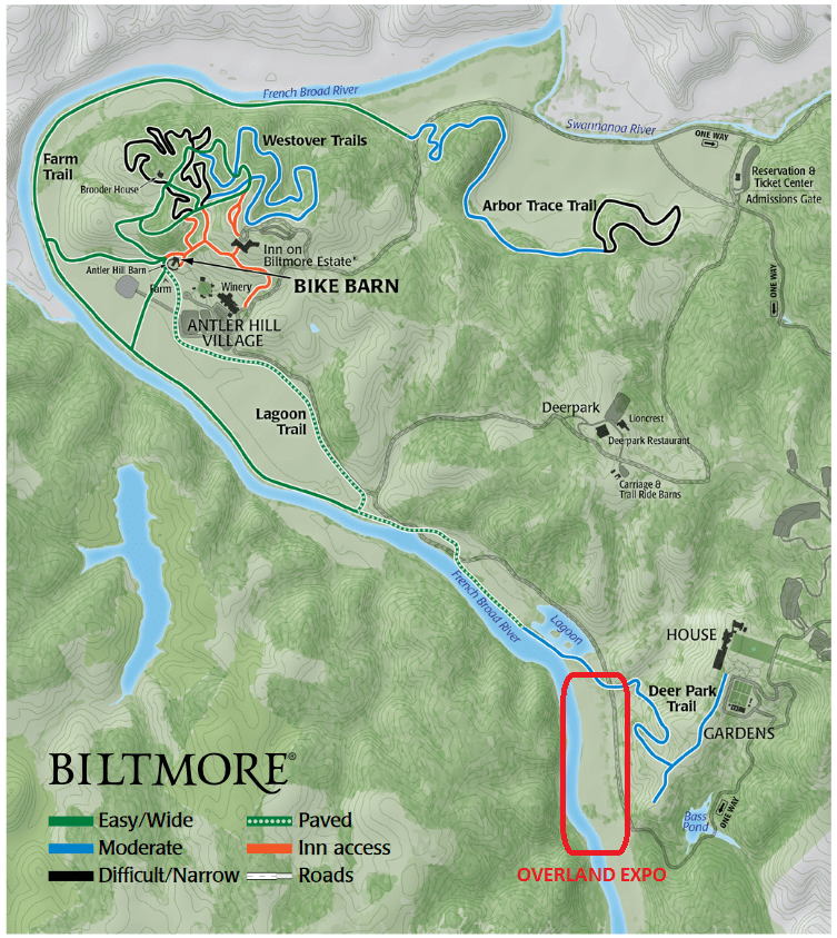 Biltmore Estate Bike Paths