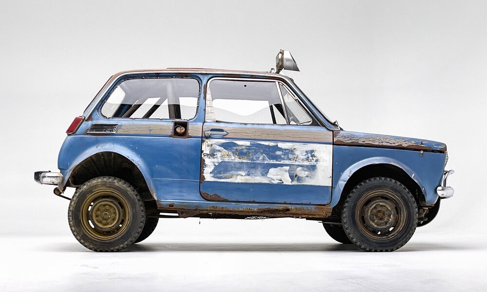 Honda Baja car that is included in the ADV: Overland Exhibit