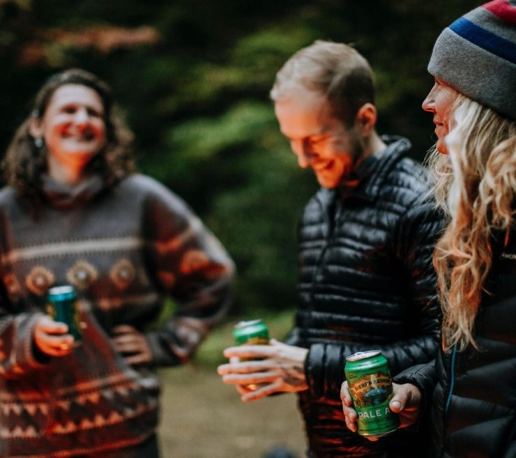 Sierra nevada beer with friends