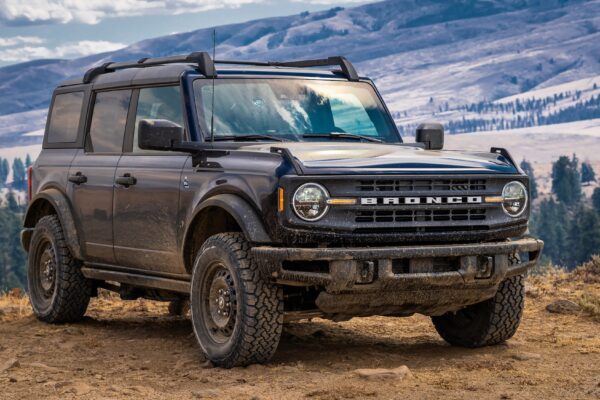 Ford Bronco 4-Door on a scenic lookout