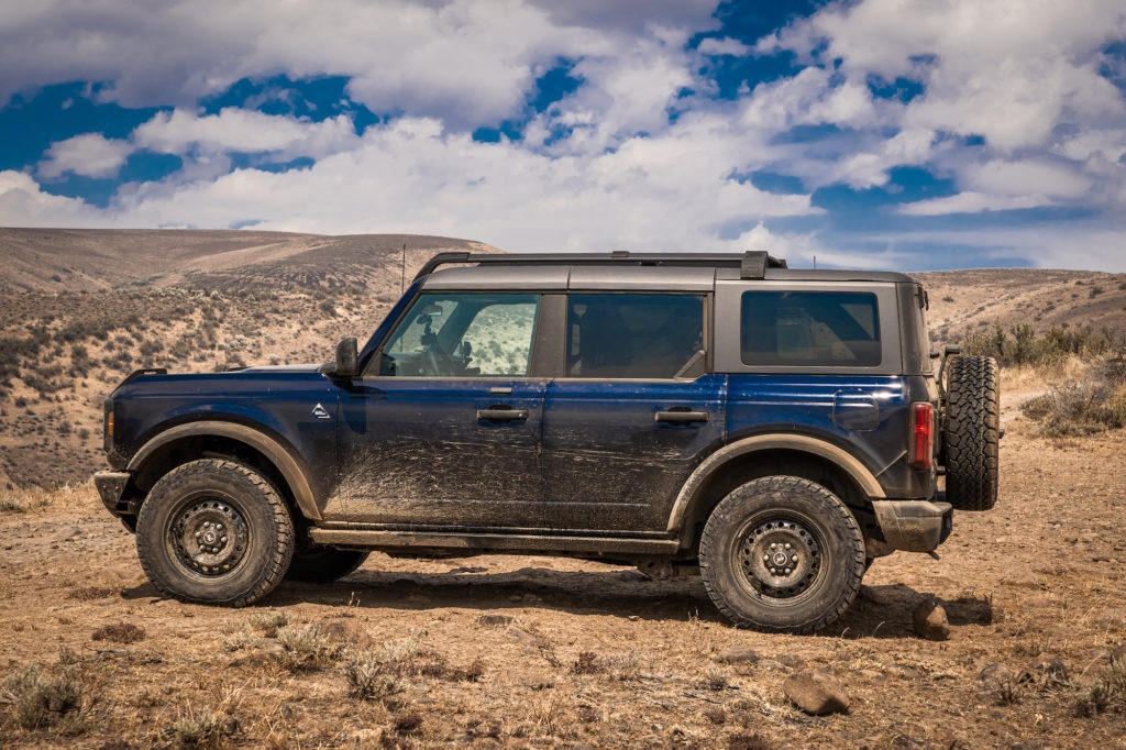 Ford Bronco 4-Door on a mountainside