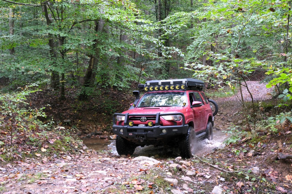 Ultimate Overland 4Runner in the Blue Ridge Mountains