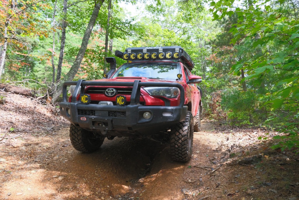 Ultimate Overland 4Runner in the Blue Ridge Mountains