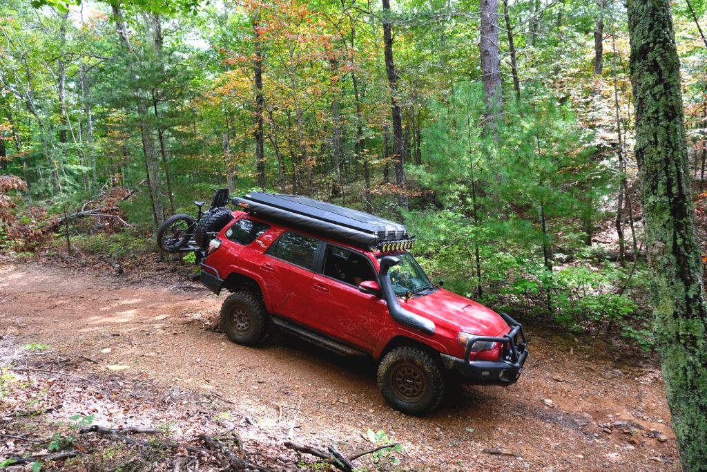 Ultimate Overland 4Runner in the Blue Ridge Mountains