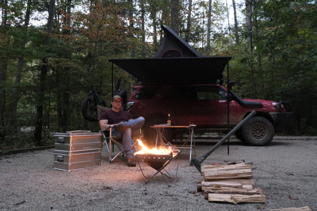 Camping with the Ultimate Overland 4runner.