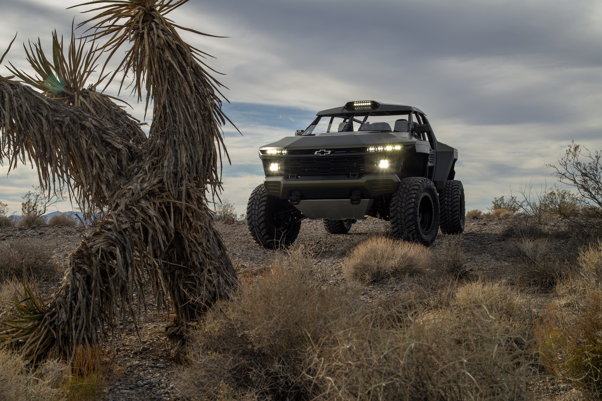 Chevy Beast in desert