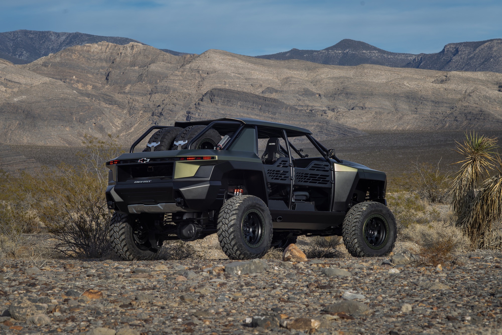 Chevy Beast in desert