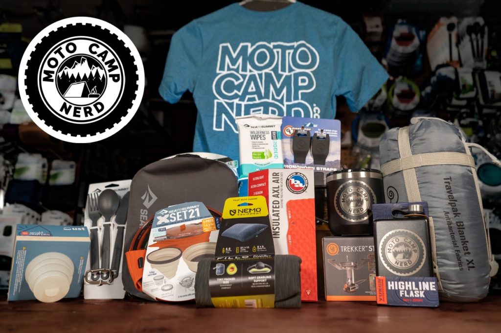 moto camp nerd camping gear for adventure motorcycle