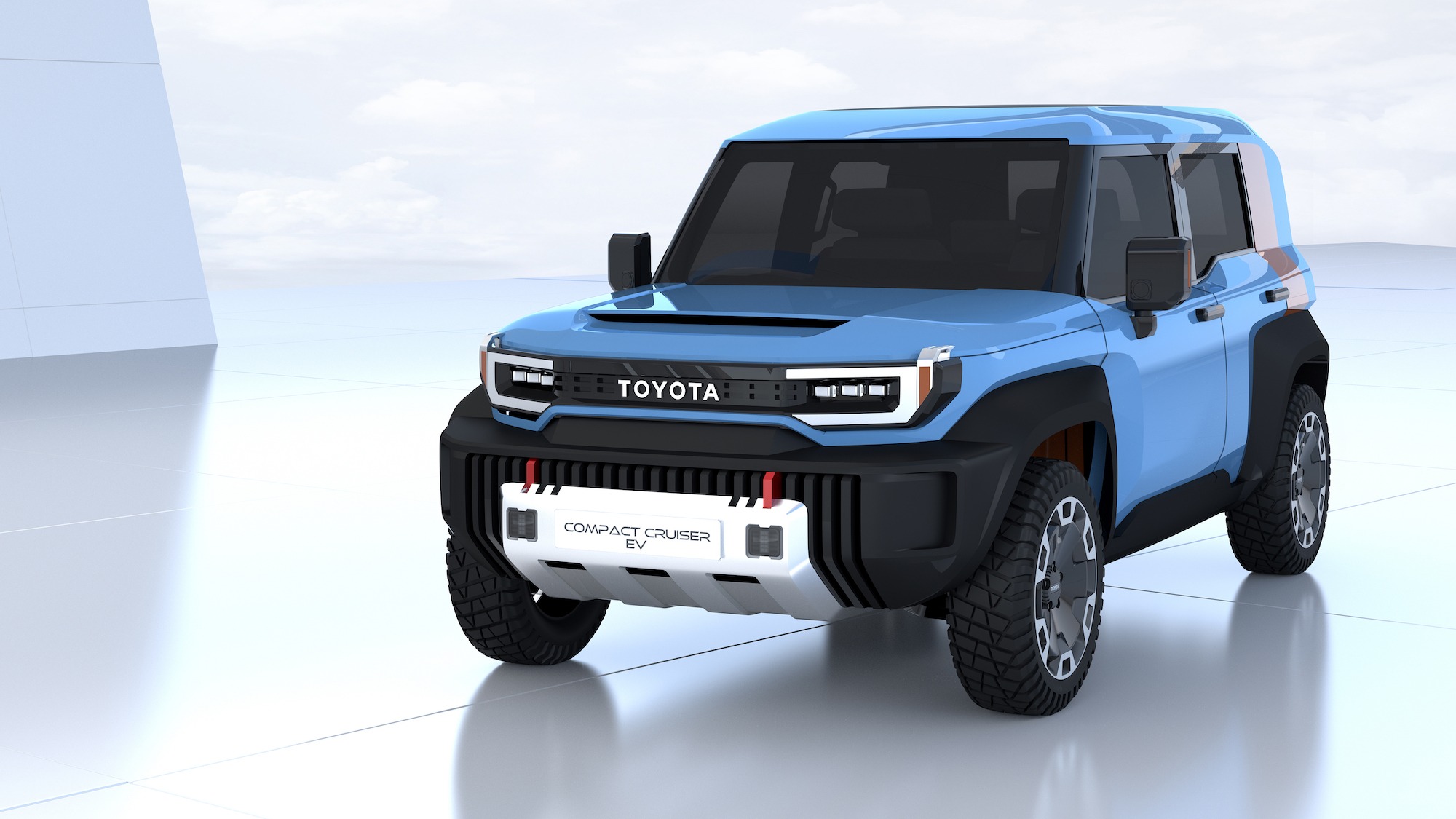 Toyota Teases Tiny Land Cruiser EV Overland Expo