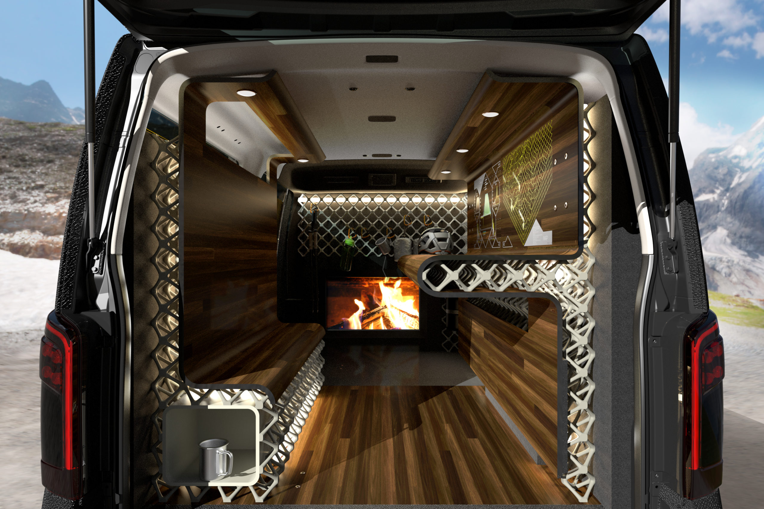 Nissan Caravan Mountain Base Concept