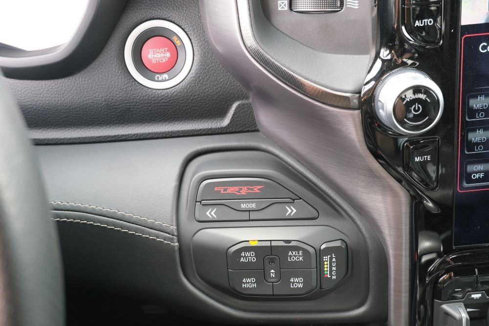 Ram TRX Interior Details