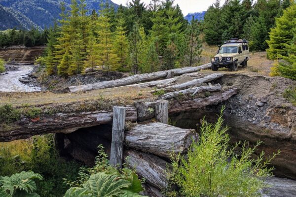 JD Osborn's Land Cruiser in Alaska