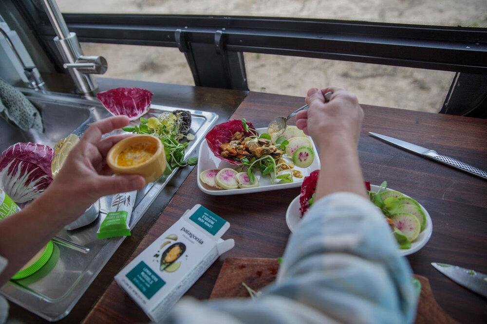 Linda Williamson, The Nourishing Nomad, creates incredible salads to eat healthy while on the road.