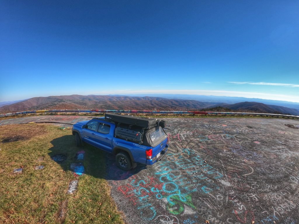 Tacoma at Reddish Knob