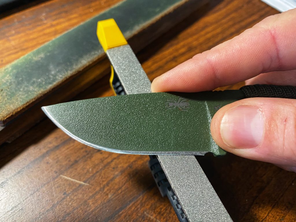 ESEE Izula sharpening