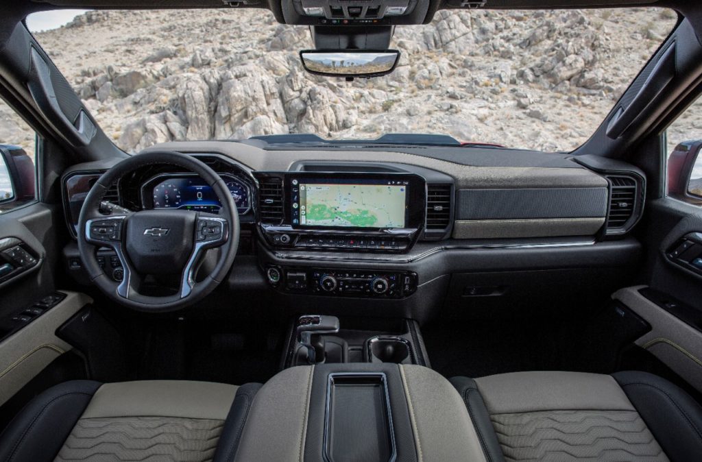 2022 Chevrolet ZR2 Silverado Interior