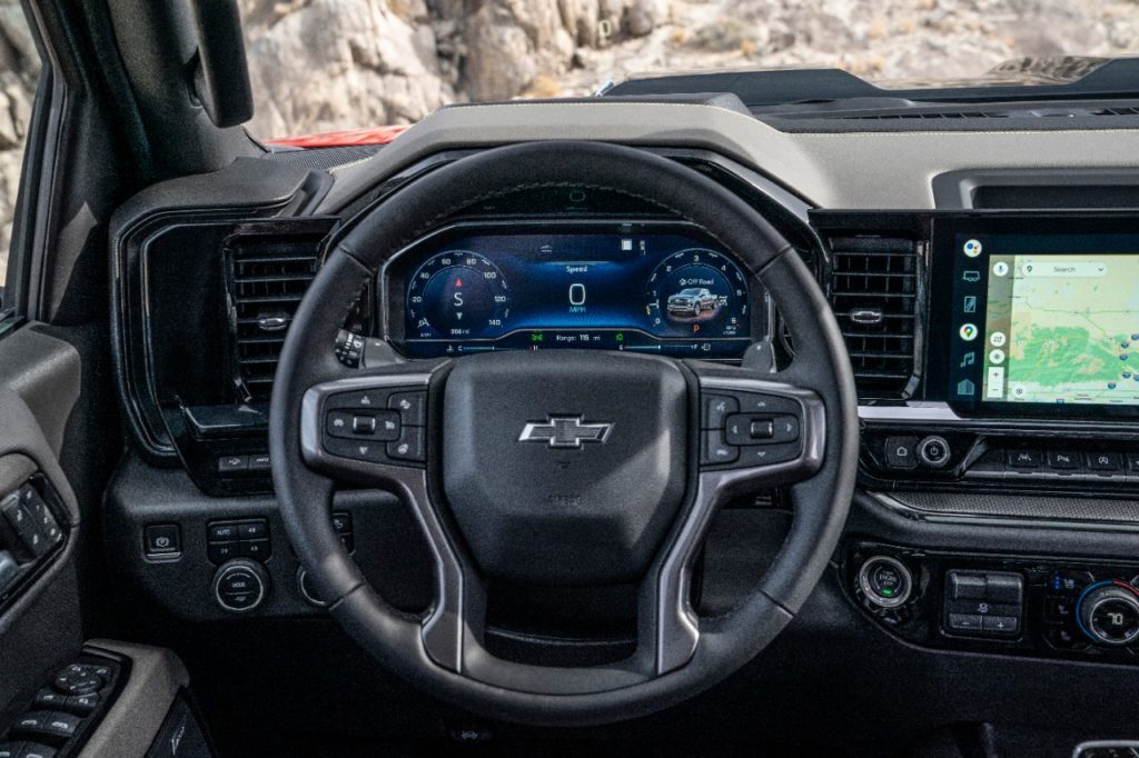 2022 Chevrolet ZR2 Silverado Interior