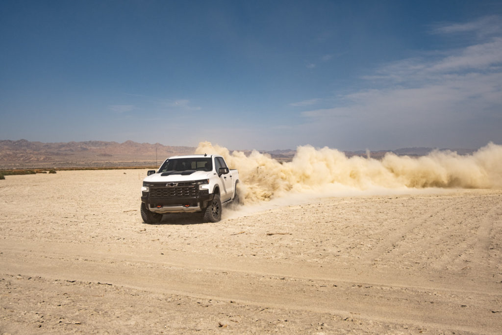 The first-ever Silverado ZR2 is Chevy’s new flagship off-road truck and the latest addition to a successful lineup of off-road, factory-installed lifted trucks.