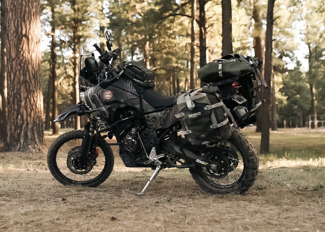 overland bike trips