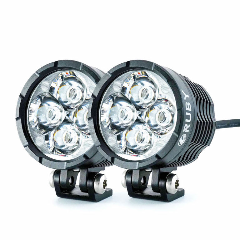 Lighting: Ruby Moto R4 Overland Expo