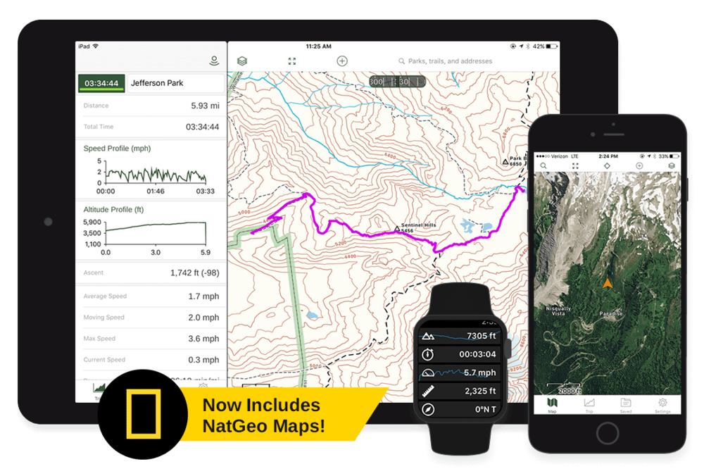 Demo of Gaa GPS working on multiple devices.