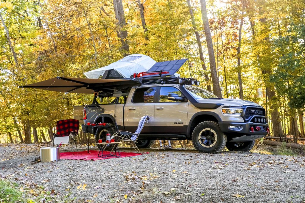 Ram 1500 Rebel Off the Grid Concept Truck from SEMA 2019.