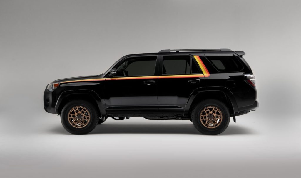 Side view of the 2023 4Runner 40th Anniversary Special Edition