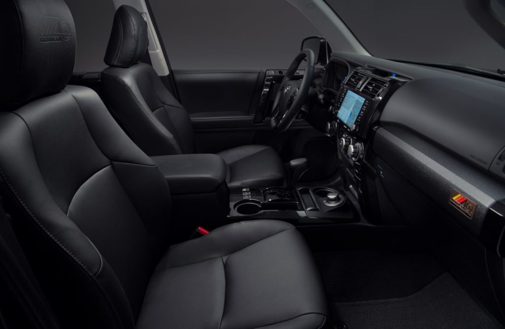 Interior of the 40th Anniversary Toyota 4Runner