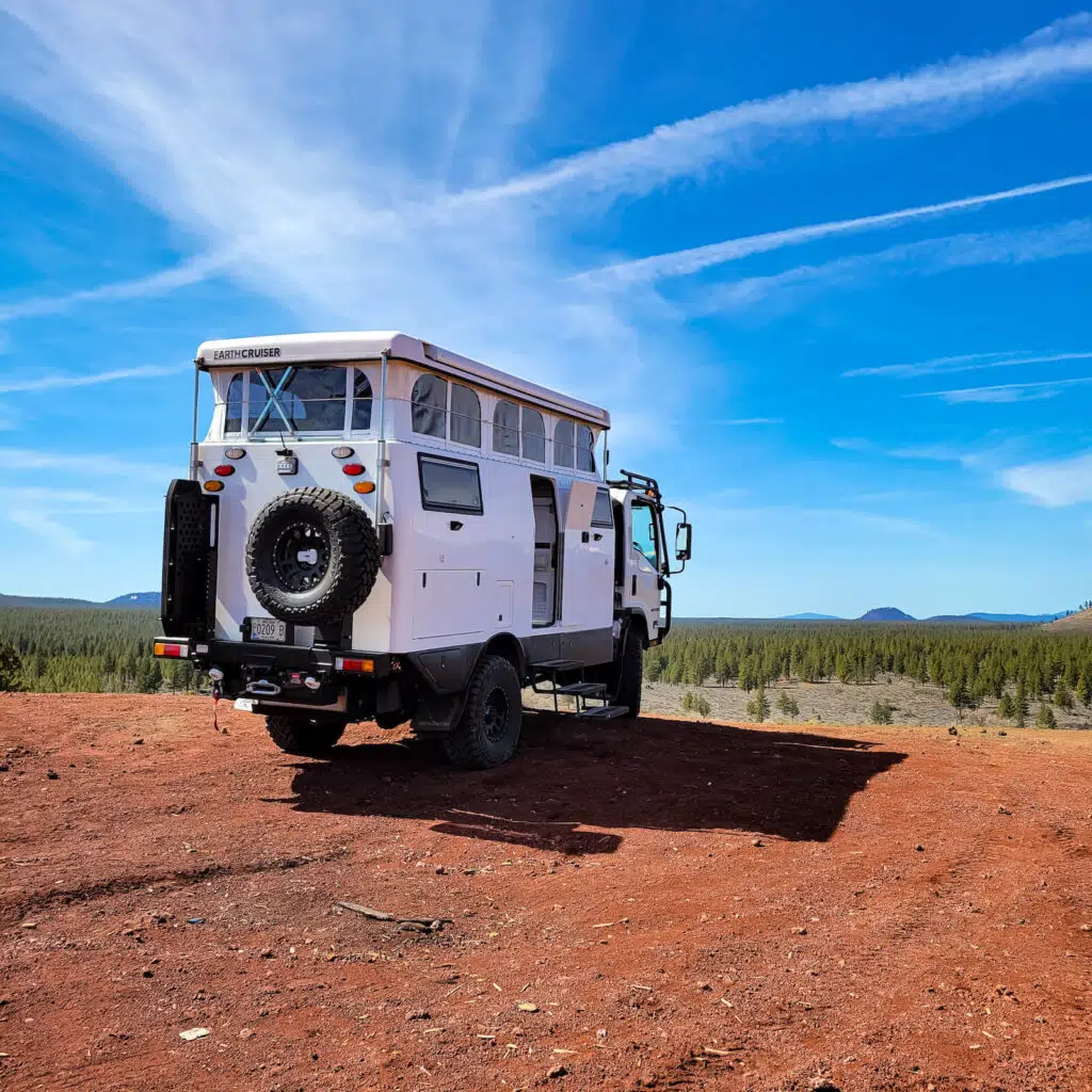 EarthCruiser FX built on the new Isuzu NPR Series Class 4 Platform.