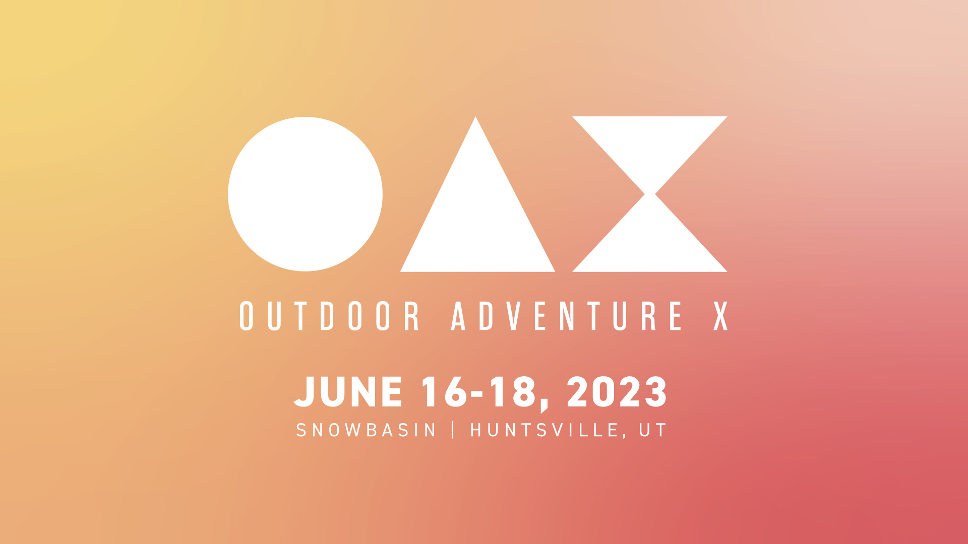 Outdoor Adventure X Launches At Snowbasin