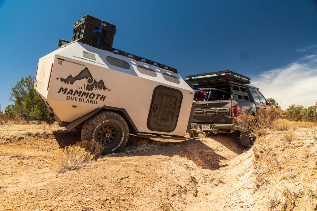 off road overland travel trailer