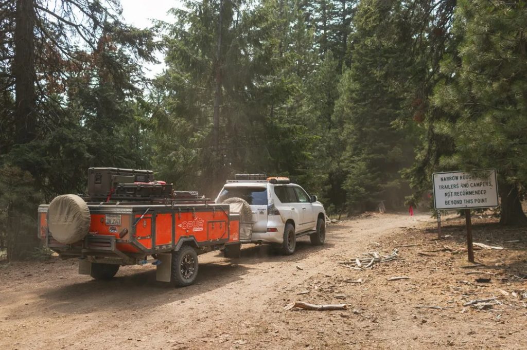 off road overland travel trailer