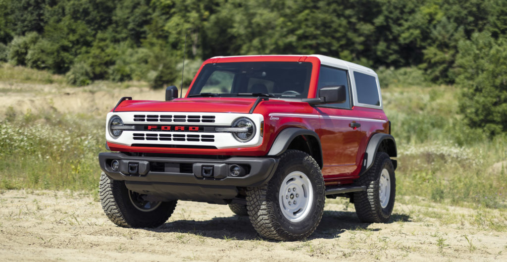 Bronco Heritage Edition in Race Red