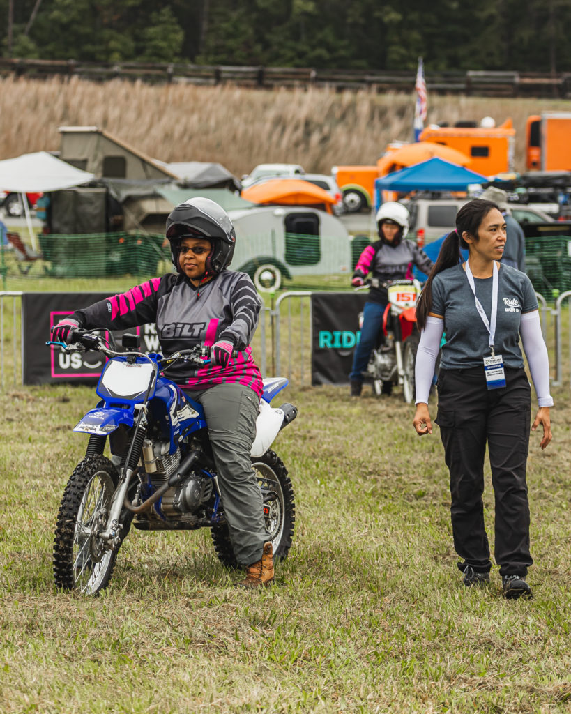 Ride with us moto intro program at Overland Expo East