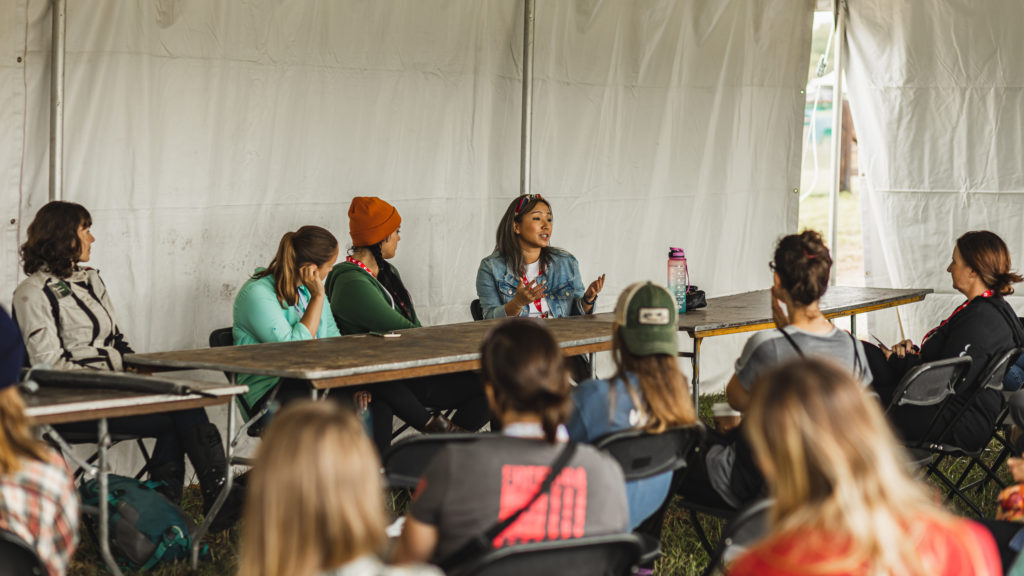 panel discussion at overland expo east