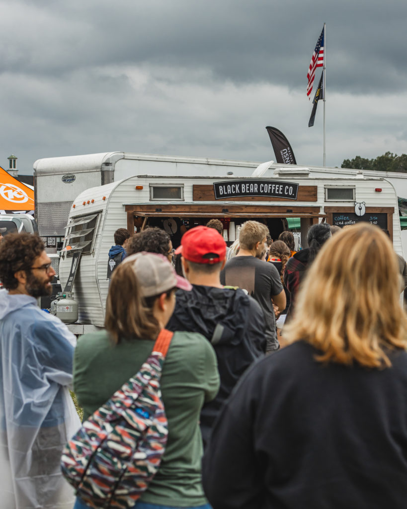 overland expo east coffee truck