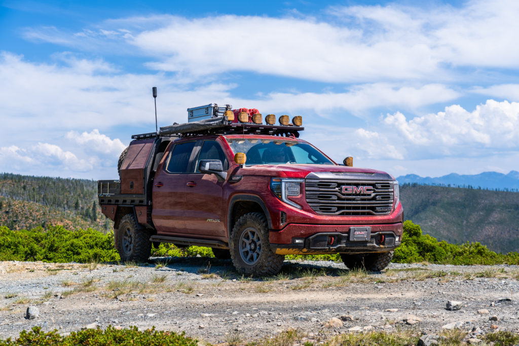 ICON Vehicle Dynamics Rebound Pro on the 2022 GMC Sierra 1500 AT4X.