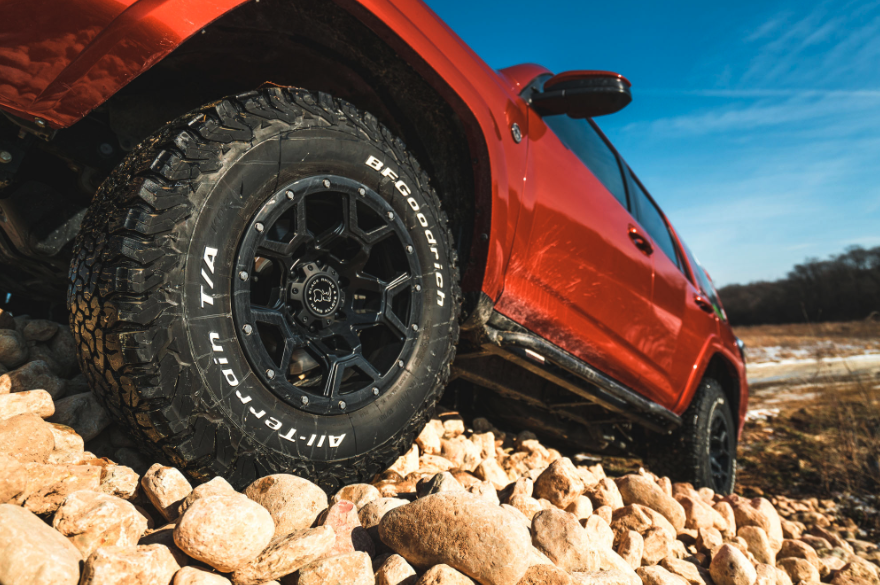 Black Rhino Overland Wheels on a Toyota 4Runner