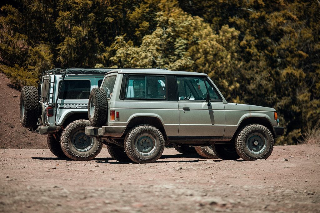 Fifteen52 Analog HD Wheels on a Jeep and a Mitsubishi Montero.