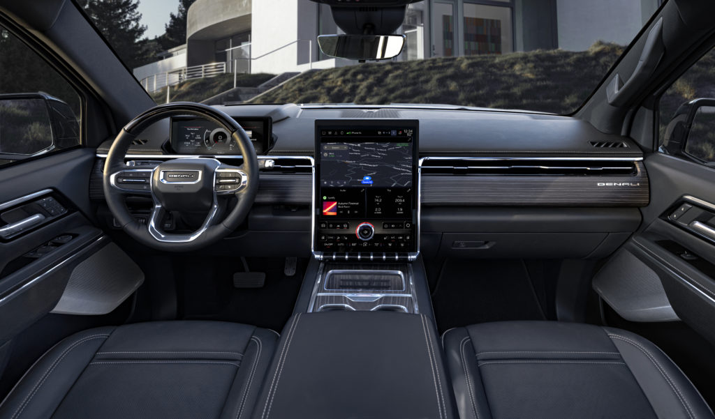 2024 Sierra EV Denali Edition 1 infotainment unit