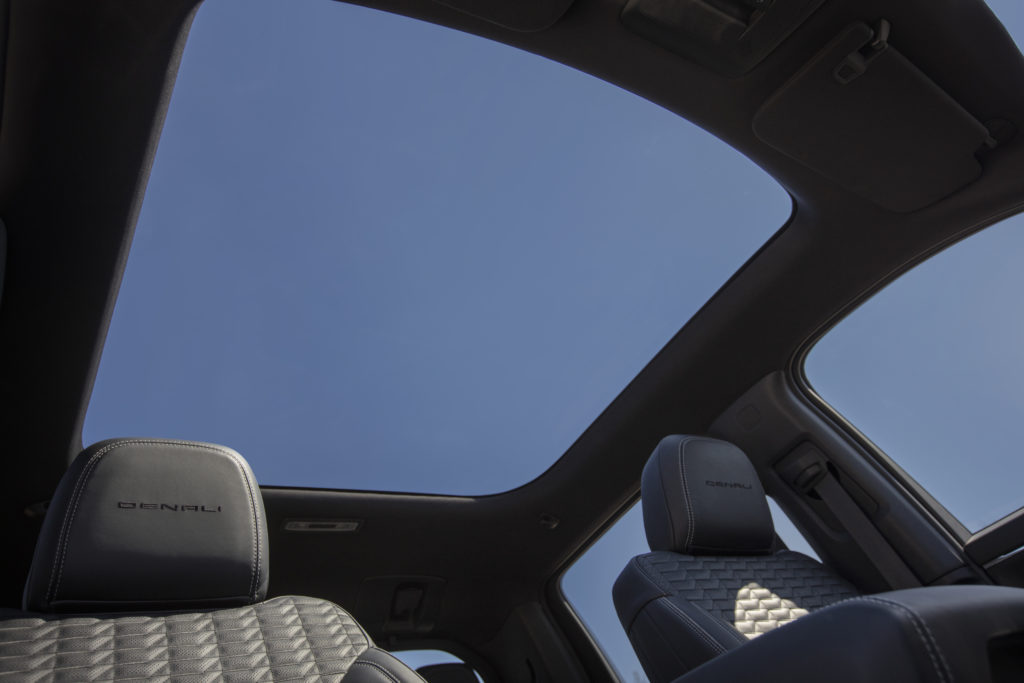 2024 GMC Sierra EV Denali Edition 1 panoramic roof